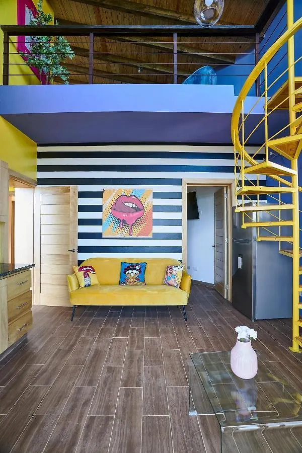 Villa Favella-Pop-Art-View-7Br-Jamaca De Dios-Balcony-Dream Харабакоа Доминиканская Республика